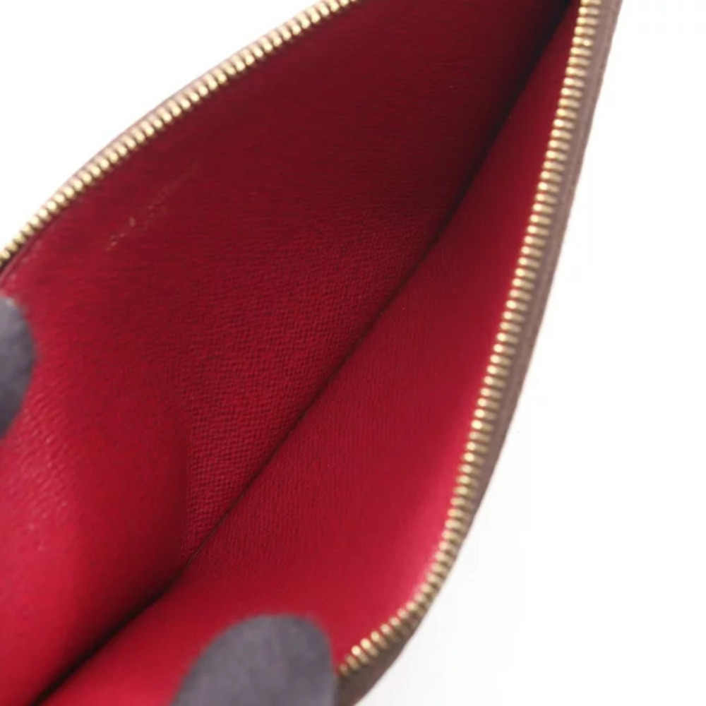 Louis Vuitton Pochette Felicie Monogram Fuschia Pink Shoulder Bag Canvas Brown - Picture 9 of 9